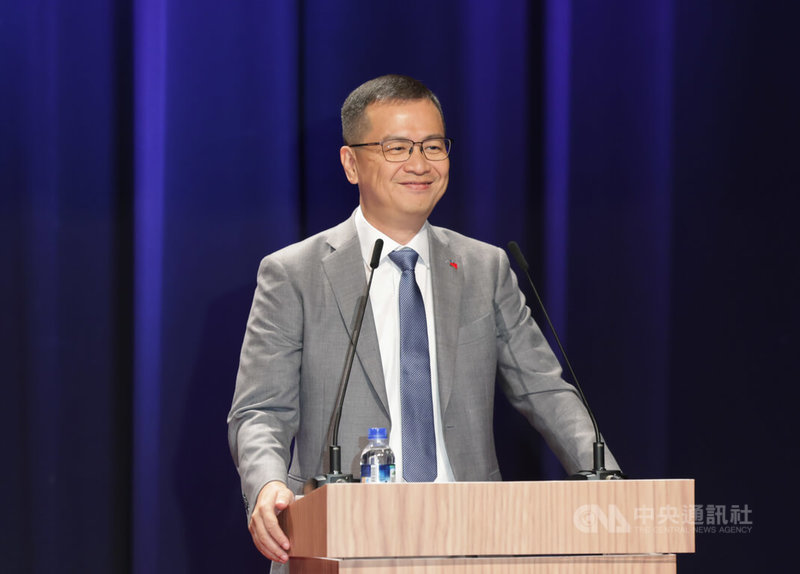 國民黨主席候選人、立委羅智強。中央社記者裴禛攝 114年10月2日