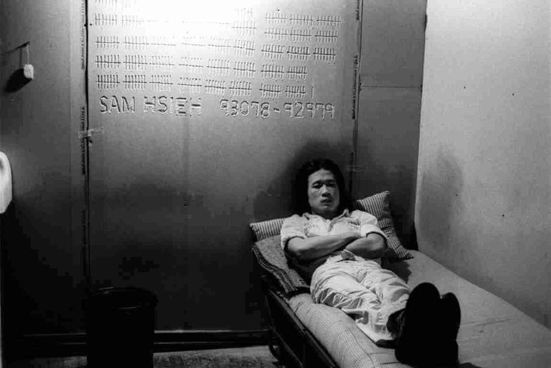 藝術家謝德慶回顧展Tehching Hsieh: Lifeworks 1978–1999，4日起將在美國紐約迪亞畢肯美術館（Dia Beacon）登場。圖為謝德慶「一年行為表演」系列作品。（迪亞藝術基金會、謝德慶提供）中央社記者王寶兒傳真　114年10月2日