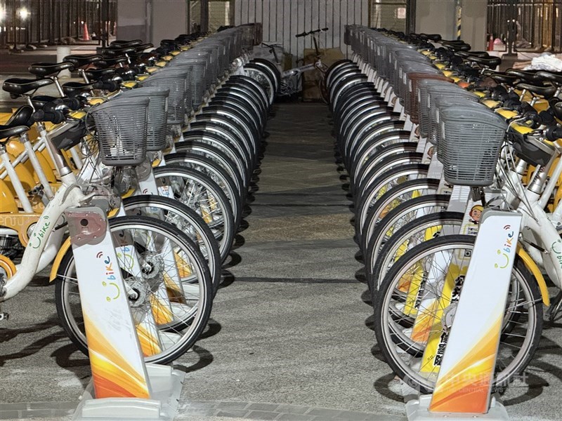 北桃YouBike於1日大當機。（中央社檔案照片）