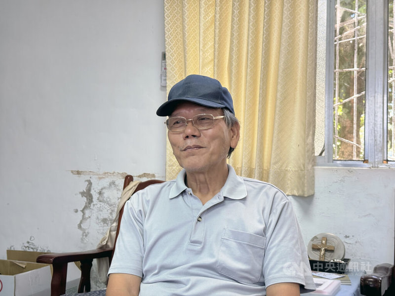 花蓮馬太鞍溪堰塞湖溢流重創光復鄉,基督長老教會馬太鞍教會牧師楊阿華(圖)說,第一階段緊急避難任務已完成,接下來教會將作為醫療站及兒少關懷據點,提供災民身心靈的慰藉。中央社記者張祈攝 114年10月3日