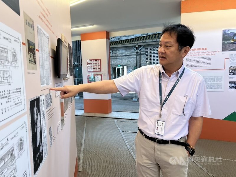 國家鐵道博物館於2025年7月底正式對外開放第1階段的園區與展覽空間,2個月就吸引15萬人次參觀,籌備處主任鄭銘彰(圖)4日表示,期待打造一座活的鐵博館,目標開館一週年挑戰70萬參觀人次。中央社記者黃巧雯攝 114年10月4日