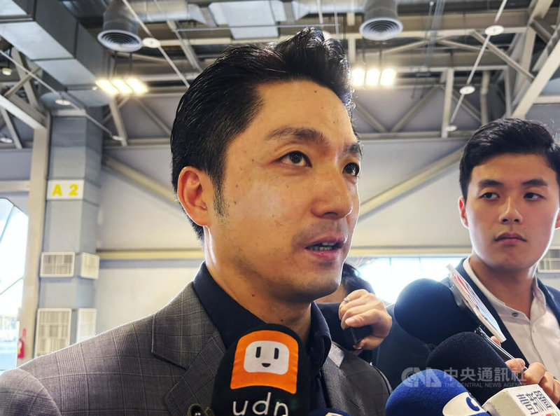 協助輝達進駐北投士林科技園區,北市府呼籲新光人壽提出合意解約條件。台北市長蔣萬安4日重申,已清楚表達市府立場。中央社記者陳昱婷攝 114年10月4日