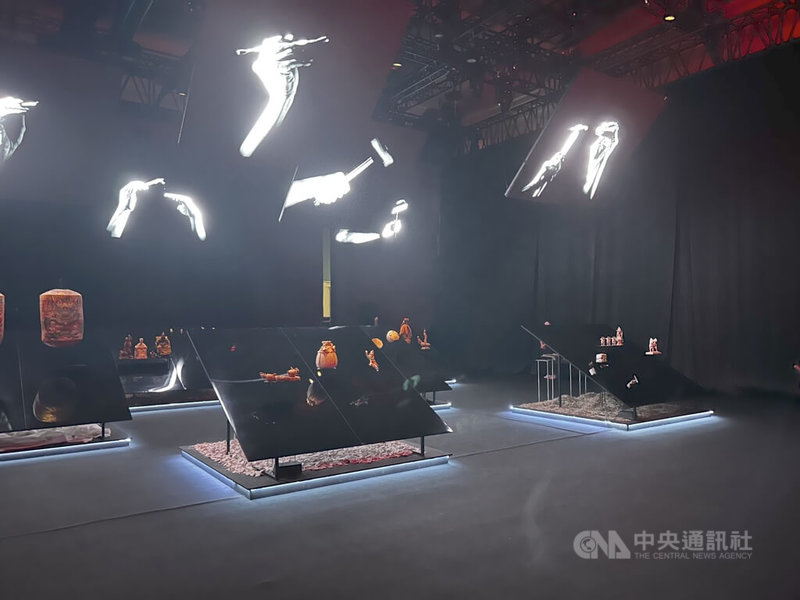 2025台灣設計展鹿港展區的文化行展館,將設計、音樂與表演藝術,打造情境體驗的文化殿堂。中央社記者吳哲豪彰化攝 114年10月5日