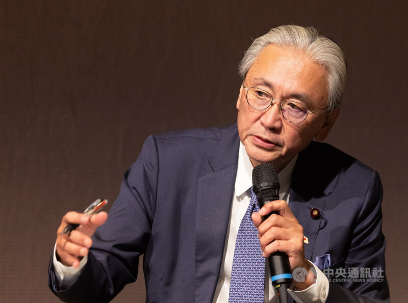 日本「日華議員懇談會」會長、眾議員古屋圭司。(中央社檔案照片)