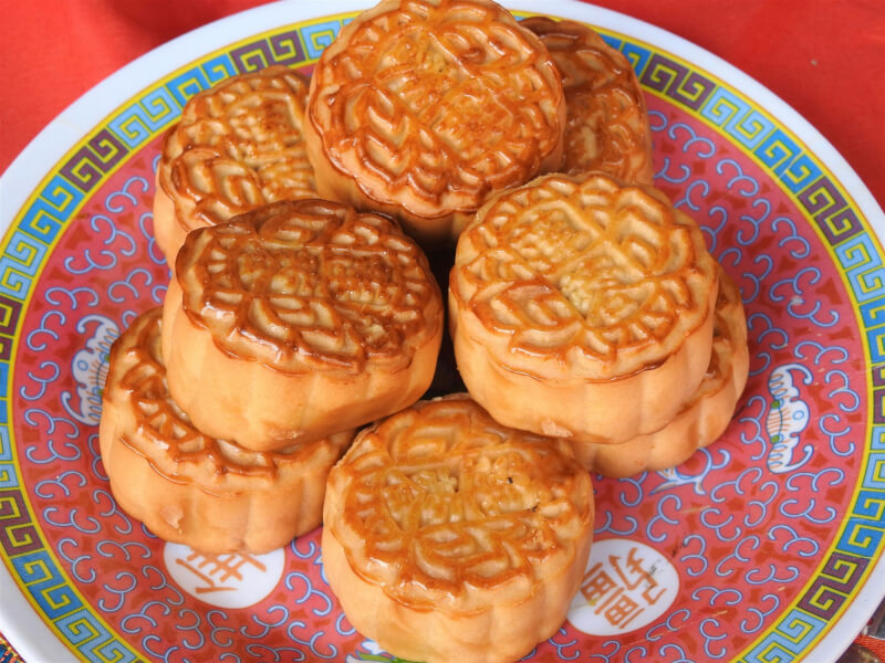 圖為月餅。（圖取自Unsplash圖庫）