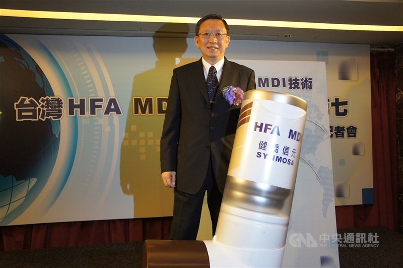 圖為健喬信元董事長林智暉。 （中央社檔案照片）