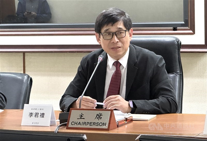 經濟部表示，行政院7日核定經濟部能源署長由李君禮（圖）接任。（中央社檔案照片）