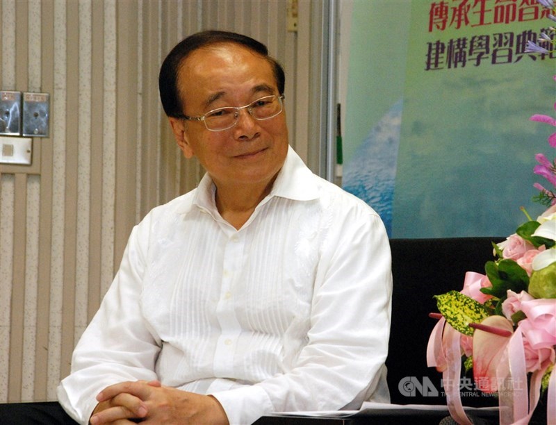 圖為已故前行政院長張俊雄。（中央社檔案照片）