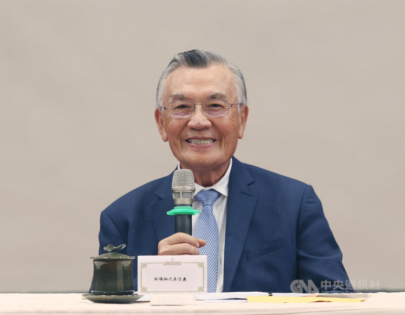 總統府資政林信義。(中央社檔案照片)