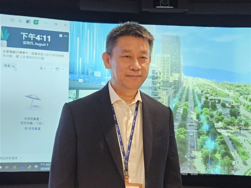 圖為台達電董事長鄭平。 (中央社檔案照片)