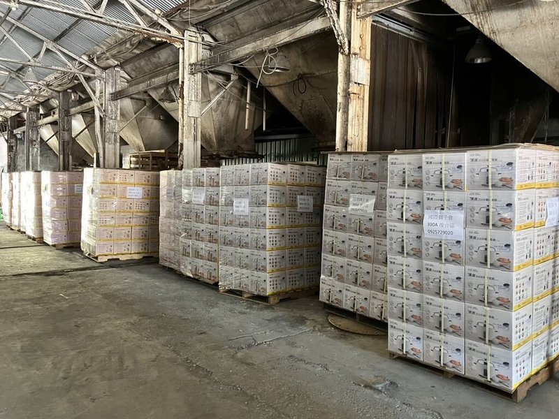 馬太鞍溪堰塞湖洪災重創光復鄉,花蓮縣政府募集家電,將透過公所配發給實際受災戶。(花蓮縣政府提供)中央社記者張祈傳真 114年10月10日