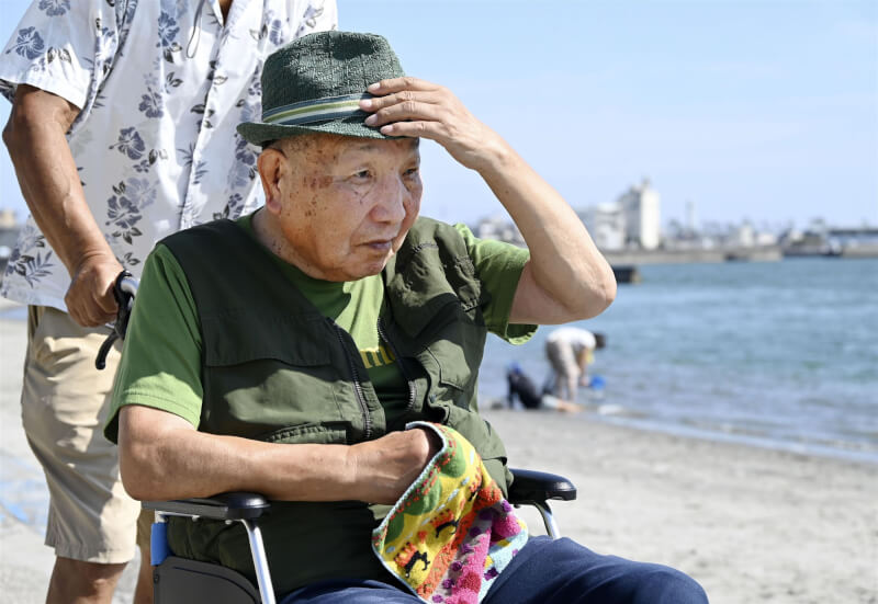 日本前死刑犯袴田巖。(共同社)