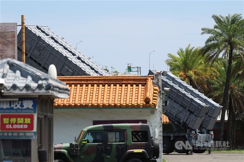 圖說海軍海鋒大隊在新北市機動部署。（中央社檔案照片）