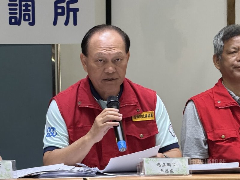 馬太鞍溪堰塞湖撤離計畫花蓮縣府捨垂直避難,改疏散撤離8600人保全戶。中央前進協調所總指揮官季連成(圖)表示,傾向垂直撤離,但尊重縣府意見,地方量能不足中央會協助,若成功就是台灣史上最好的疏散撤離模式。中央社記者張祈攝 114年10月14日