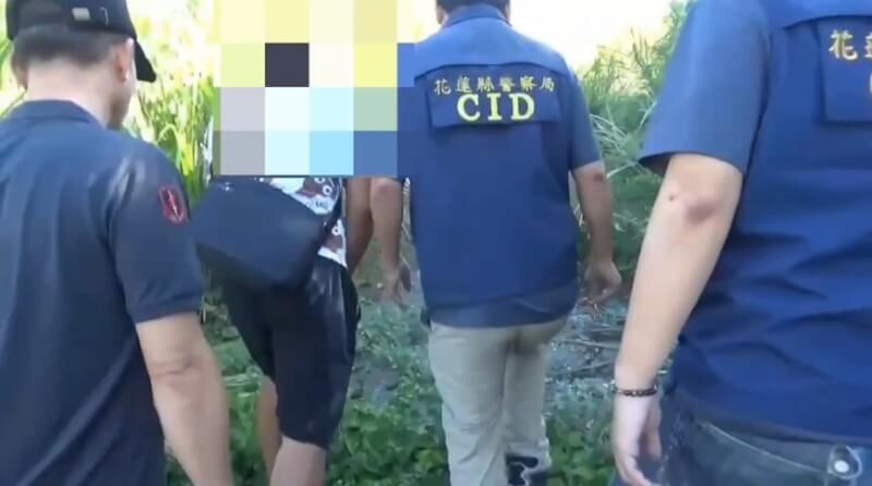 花蓮發生殺人棄屍案,去年8月間金姓女子遭毆打致死棄屍,檢警12日在富里山區尋獲遺骨。(花蓮縣警察局提供)中央社記者李先鳳傳真 114年10月14日