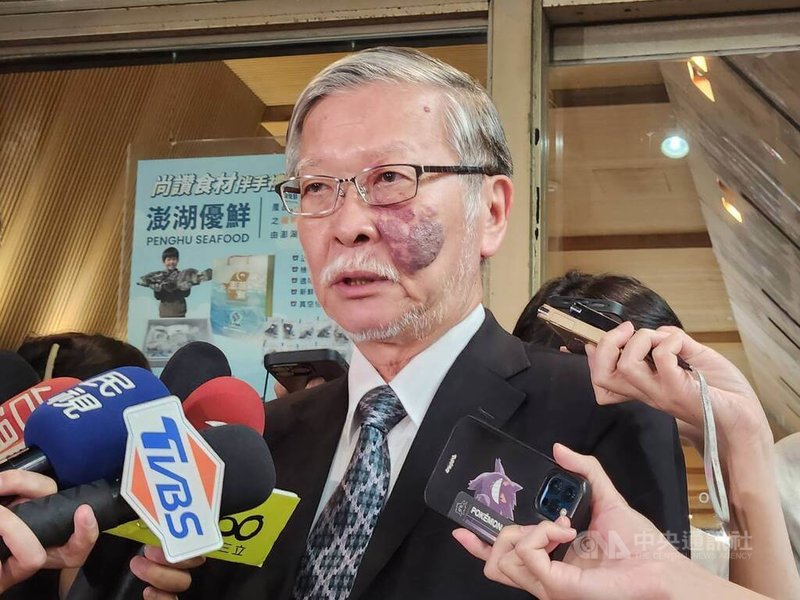 民進黨廉政會15日再度討論民進黨立委林岱樺涉詐助理費案,主委邱駿彥(圖)會後表示,廉政會今天還是不能做出結論。中央社記者葉素萍攝 114年10月15日