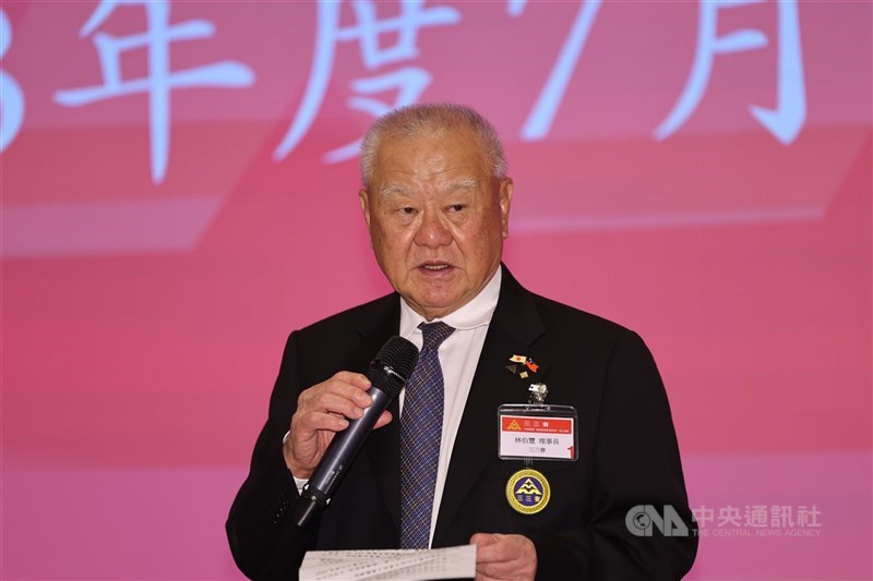 三三會理事長林伯豐(圖)盼中央與地方政府均展現決心。(中央社檔案照片)