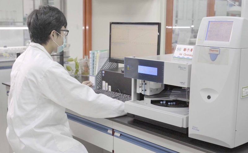 台灣自來水公司所屬各淨水場均依規定定期檢測原水與淨水品質,結果均符合國家標準。(台水提供)中央社記者曾智怡傳真 114年10月16日