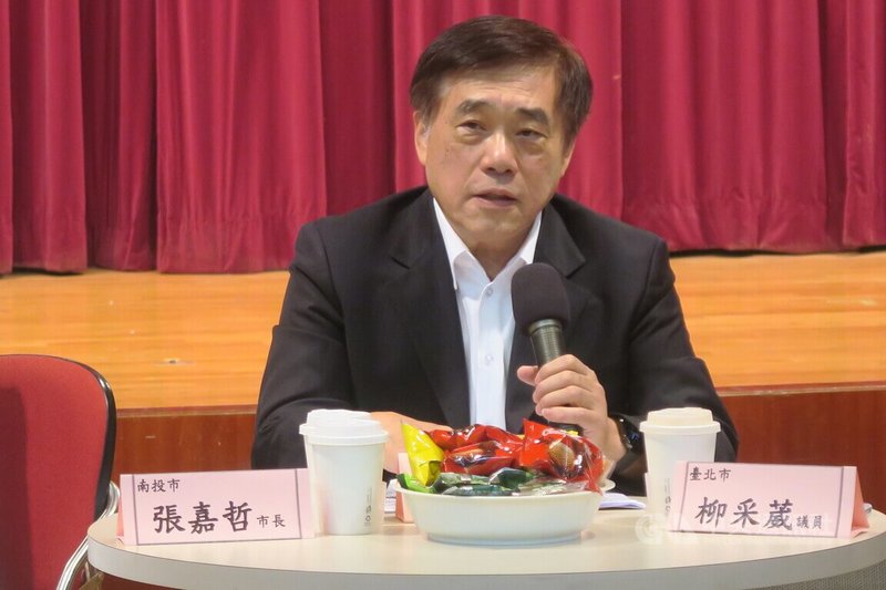 國民黨主席候選人郝龍斌17日表示,黨主席選舉的投票應是「投贏比投爽重要,會贏比會罵重要」。中央社記者吳書緯攝 114年10月17日