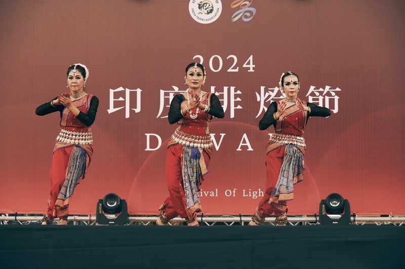 圖為印度台北協會2024年舉辦的印度排燈節活動。(印度台北協會提供)中央社記者吳書緯傳真 114年10月17日