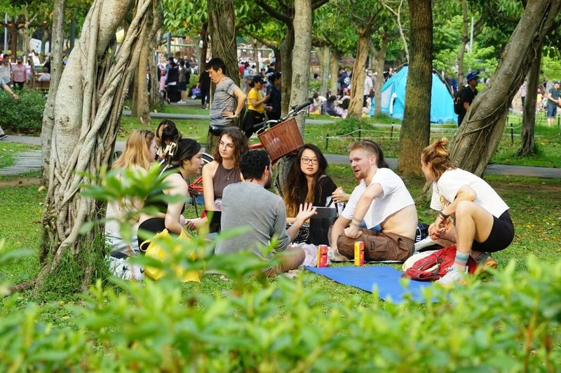 台灣觀光創新協會19日公布外籍人士宜居城市調查,台北市以96%榮登外籍人士最適合居住的城市,交通便利、就業機會等因素成為外籍人士選擇台北市的主因。(台灣觀光創新協會提供)中央社記者黃巧雯傳真 114年10月19日