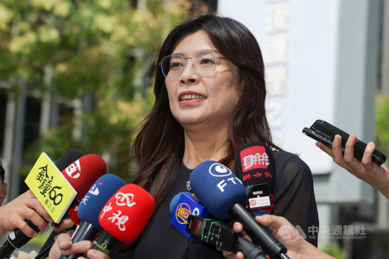 國民黨主席當選人鄭麗文。(中央社檔案照片)