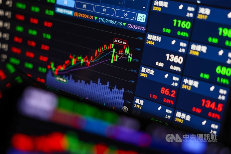 台股多空僵持（中央社檔案照片）