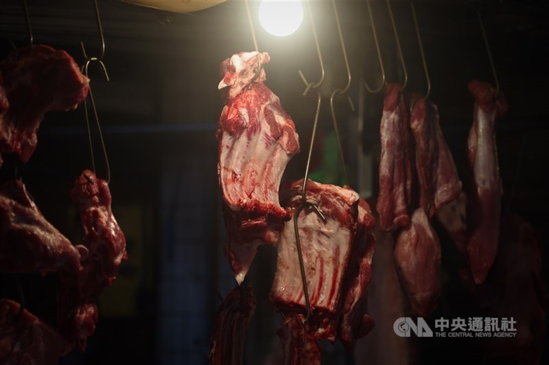 台灣疑似出現首例非洲豬瘟,行政院長卓榮泰23日指示農業部、環境部等10部會皆投入防疫作戰,透過積極圍堵控制損害。(中央社檔案照片)