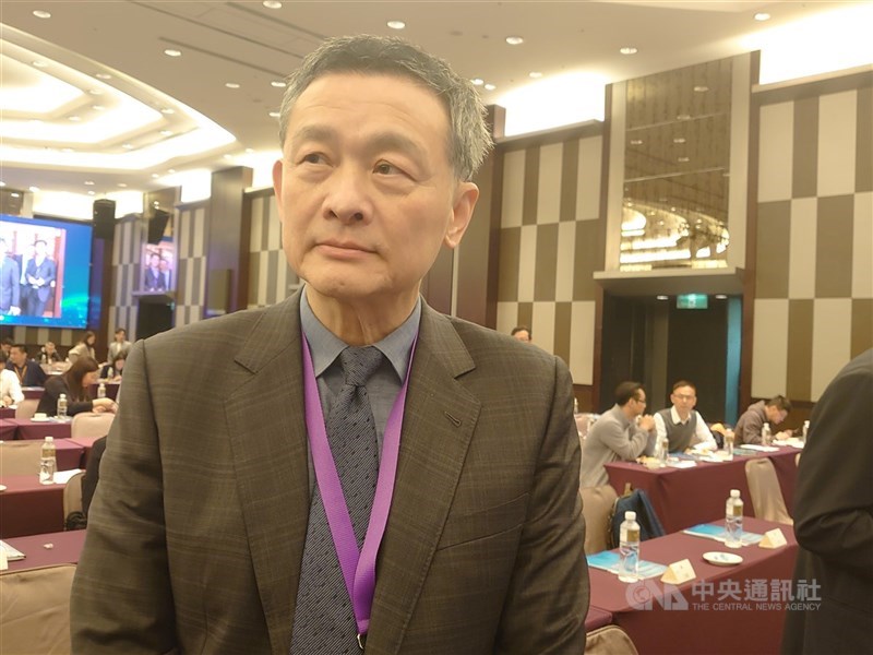 圖為台灣半導體產業協會理事長侯永清。(中央社檔案照片)
