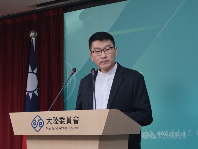 陸委會副主委兼發言人梁文傑。(中央社檔案照片)