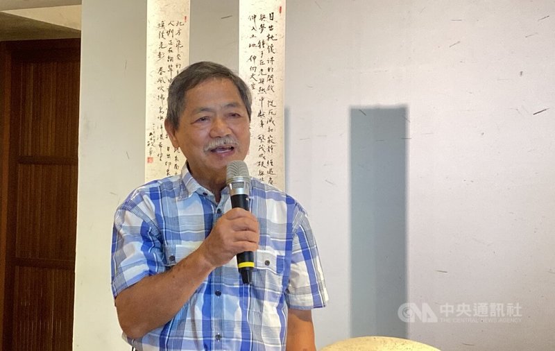 雕塑家張子隆(圖)於新北市石門區創立「子隆山房」喜迎10週年,25日舉行品牌再開幕茶會。張子隆表示,希望「子隆山房」成為療癒與啟發的藝術生活美學基地。中央社記者黃旭昇新北市攝  114年10月25日