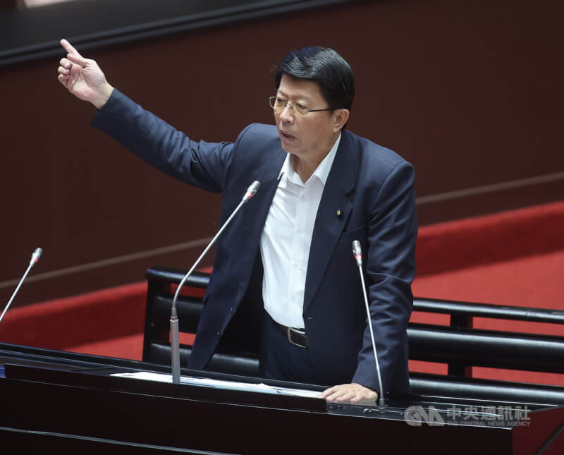 國民黨籍立委謝龍介。(中央社檔案照片)