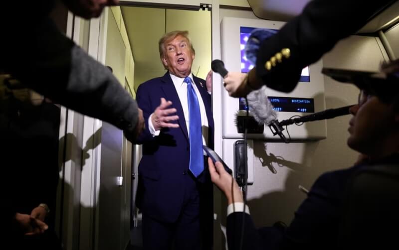 美國總統川普。(路透社)