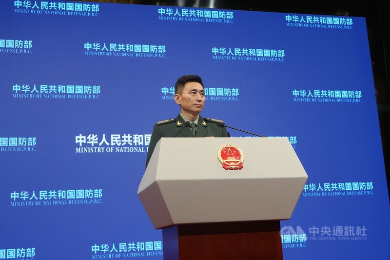 中國國防部發言人張曉剛(圖)30日表示,10月30日至11月2日,中國國防部長董軍將赴吉隆坡出席東協防長擴大會、中國—東協防長非正式會晤。中央社記者謝怡璇北京攝 114年10月30日