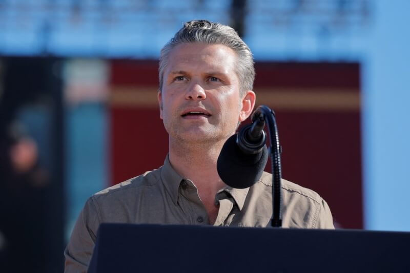 美國國防部長赫格塞斯。(路透社)