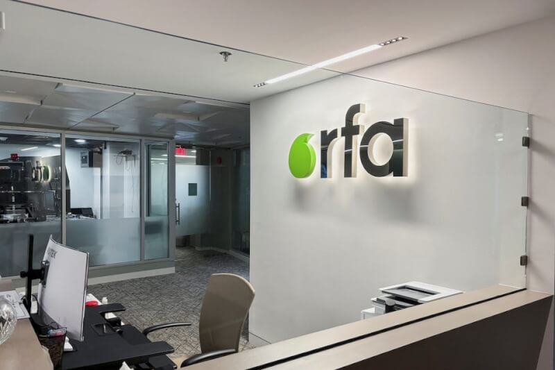 圖為自由亞洲電台(RFA)在美國華盛頓特區的辦公室。(路透社)
