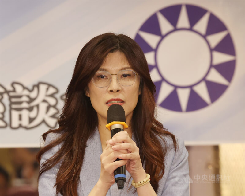 國民黨主席鄭麗文。(中央社檔案照片)