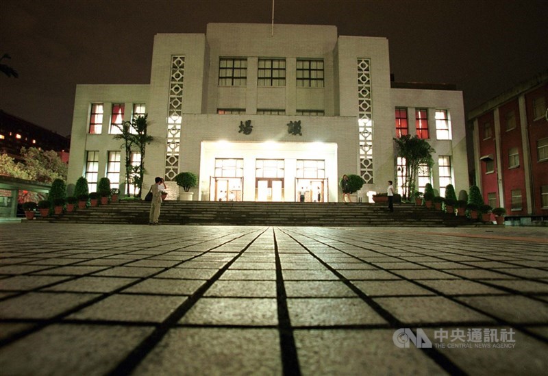 立法院議場外觀。（中央社檔案照片）