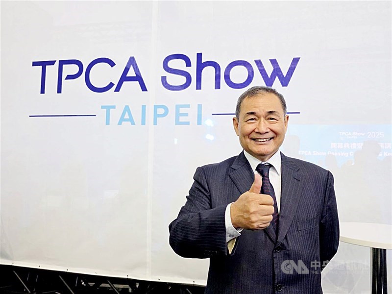 圖為欣興董事長曾子章。 （中央社檔案照片）