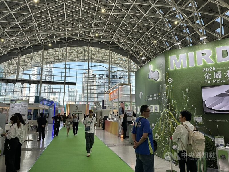 「TASS2025亞洲永續供應暨循環經濟會展」邁入第6屆，5日起一連3天在高雄展覽館登場。中央社記者林巧璉攝　114年11月5日