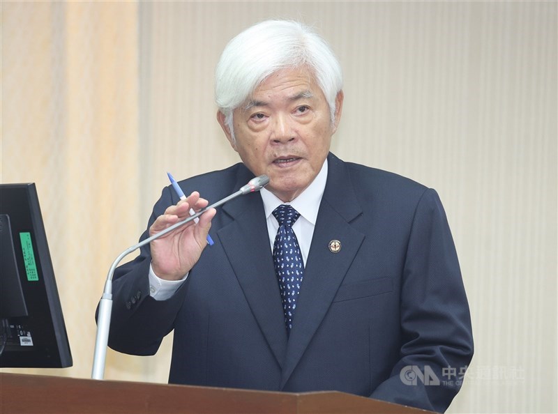 圖為前中選會主委李進勇。（中央社檔案照片）