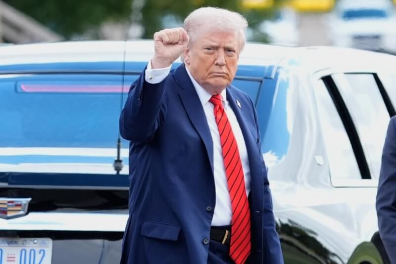 美國總統川普。（美聯社）