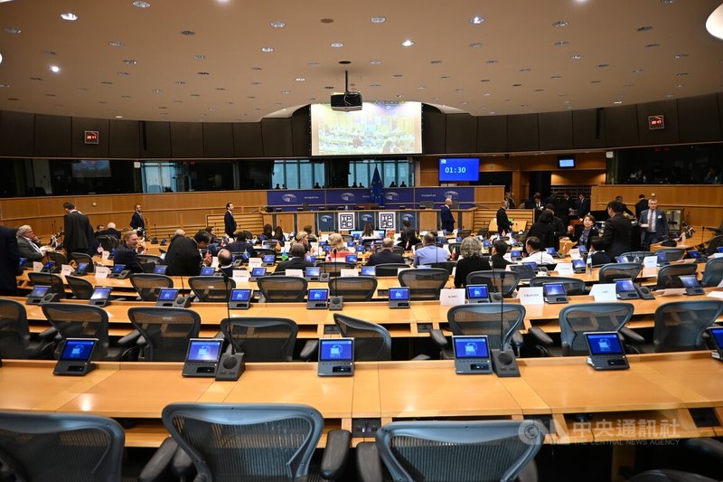 對中政策跨國議會聯盟(IPAC)年度峰會7日在布魯塞爾登場,30多個國家的議員齊聚,商討如何應對中國對全球安全、民主與繁榮構成的威脅。中央社記者吳柏緯布魯塞爾攝 114年11月7日