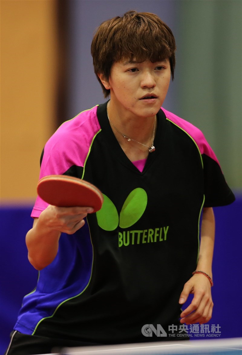 圖為桌球老將黃怡樺。（中央社檔案照片）