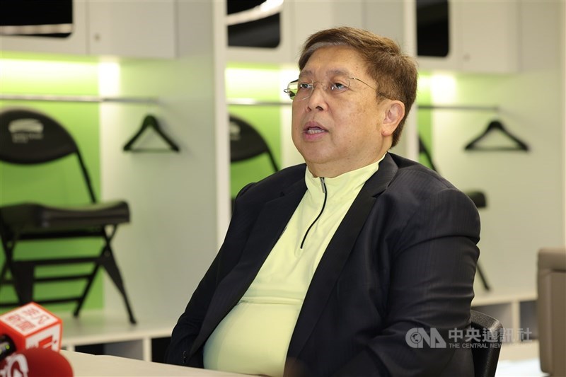 圖為威剛董事長陳立白。(中央社檔案照片)