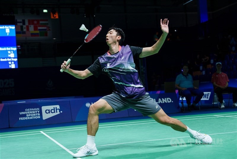 圖為羽球好手蘇力揚。（中央社檔案照片）