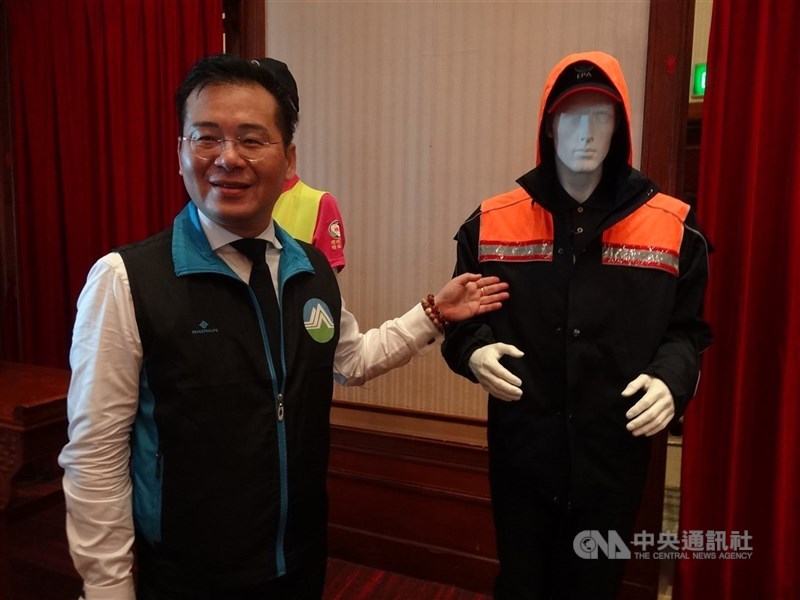 圖為前環保署環境督察總隊總隊長李健育。（中央社檔案照片）