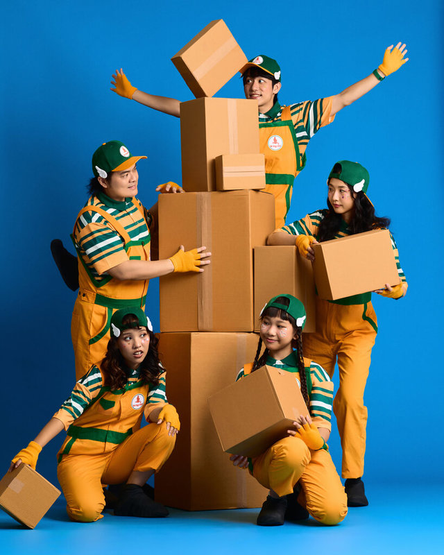 親子音樂劇場作品「快弟的三個包裹」將於11月15日及16日在新北市藝文中心演藝廳開演，以打擊樂、戲劇語言與親子互動，探討親情、生命與成長。（極致藝術提供）中央社記者趙靜瑜傳真  114年11月7日