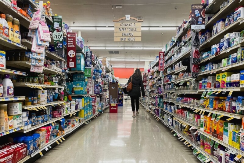 圖為位於西雅圖的一間超市。（路透社）