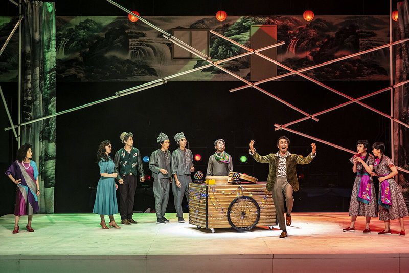 115年「文化部鼓勵表演藝術國家語言內容產製計畫」徵件起跑，邀請團隊共同以表演藝術的力量，齊力推動語言傳承。圖為114年獲獎助台語表演節目「整人王－新編邱罔舍」。（文化部提供） 中央社記者趙靜瑜傳真  114年11月10日